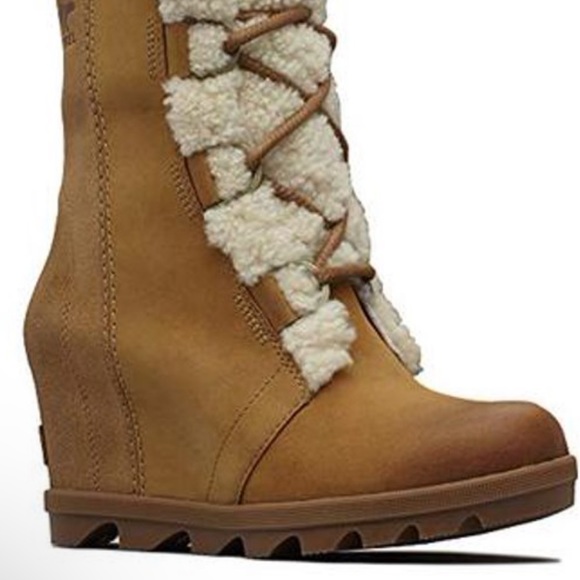 Joan of Arctic wedge ll shearling - Picture 2 of 6